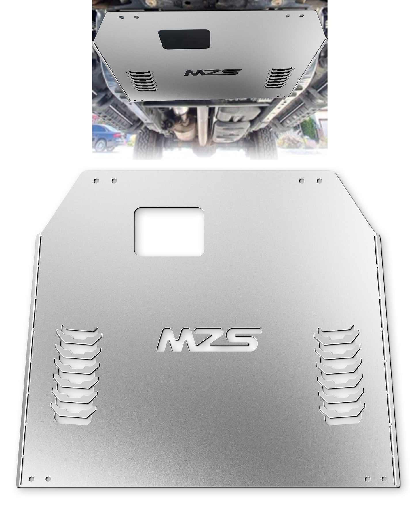 MZS Catalytic Converter Protection Shield, Anti-Theft Cat Protector Security Fit for 2009-2023 F150