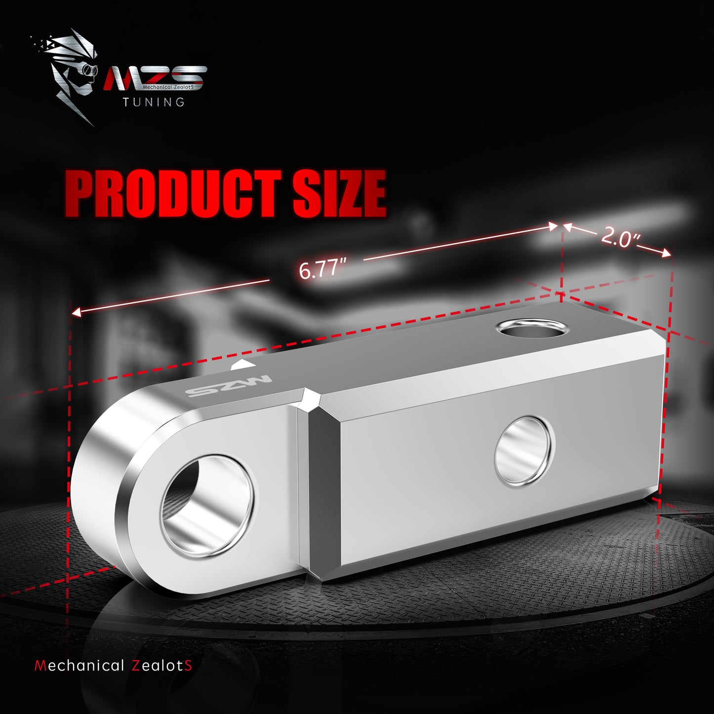 MZS 2" Shackle Hitch Receiver, 3/4" D Ring Shackle, Fits 2" Receivers Hitches for Towing Off-Road Use Vehicle Recovery