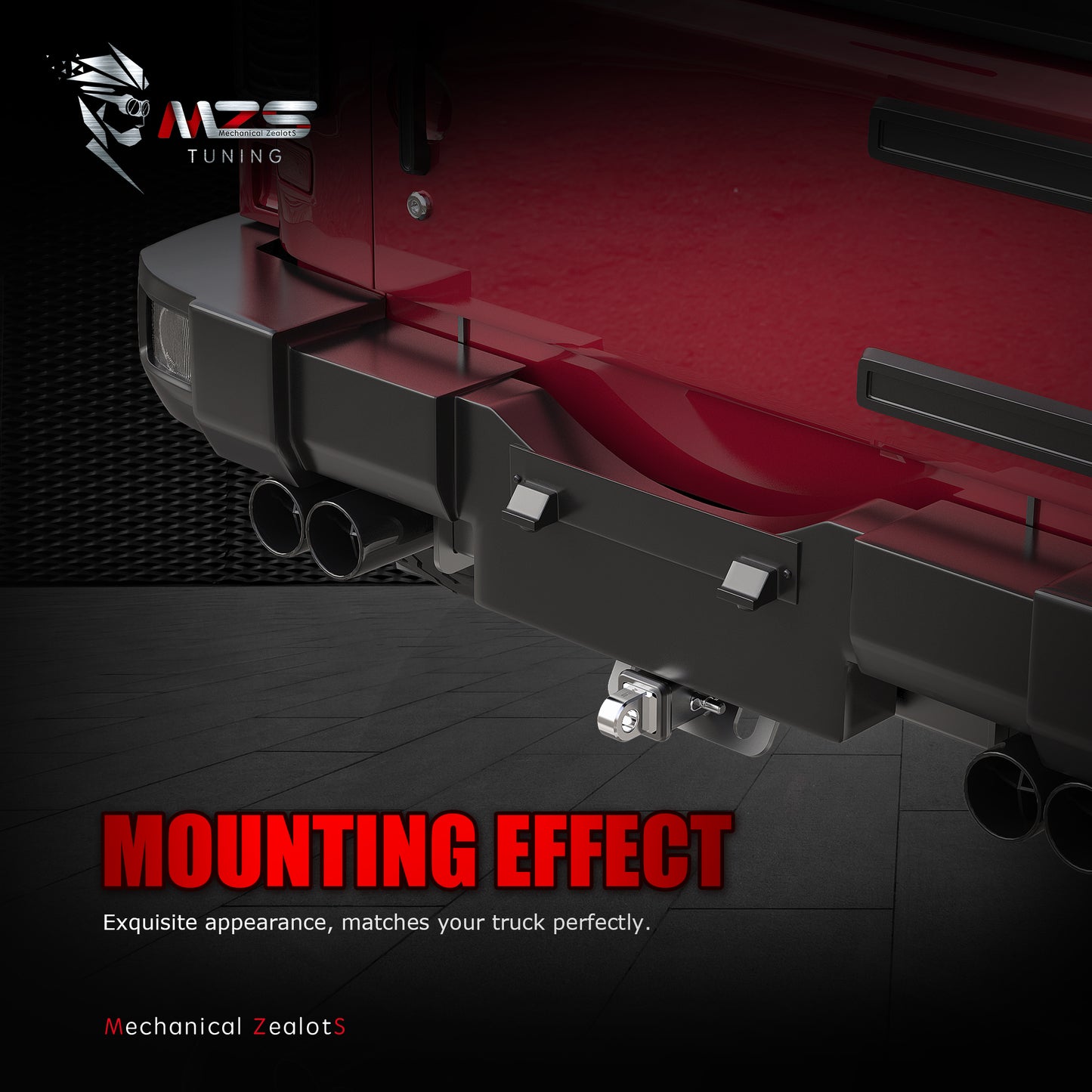 MZS 2" Shackle Hitch Receiver Fits 2 inch Receivers Hitches for Towing Off-Road Use Vehicle Recovery