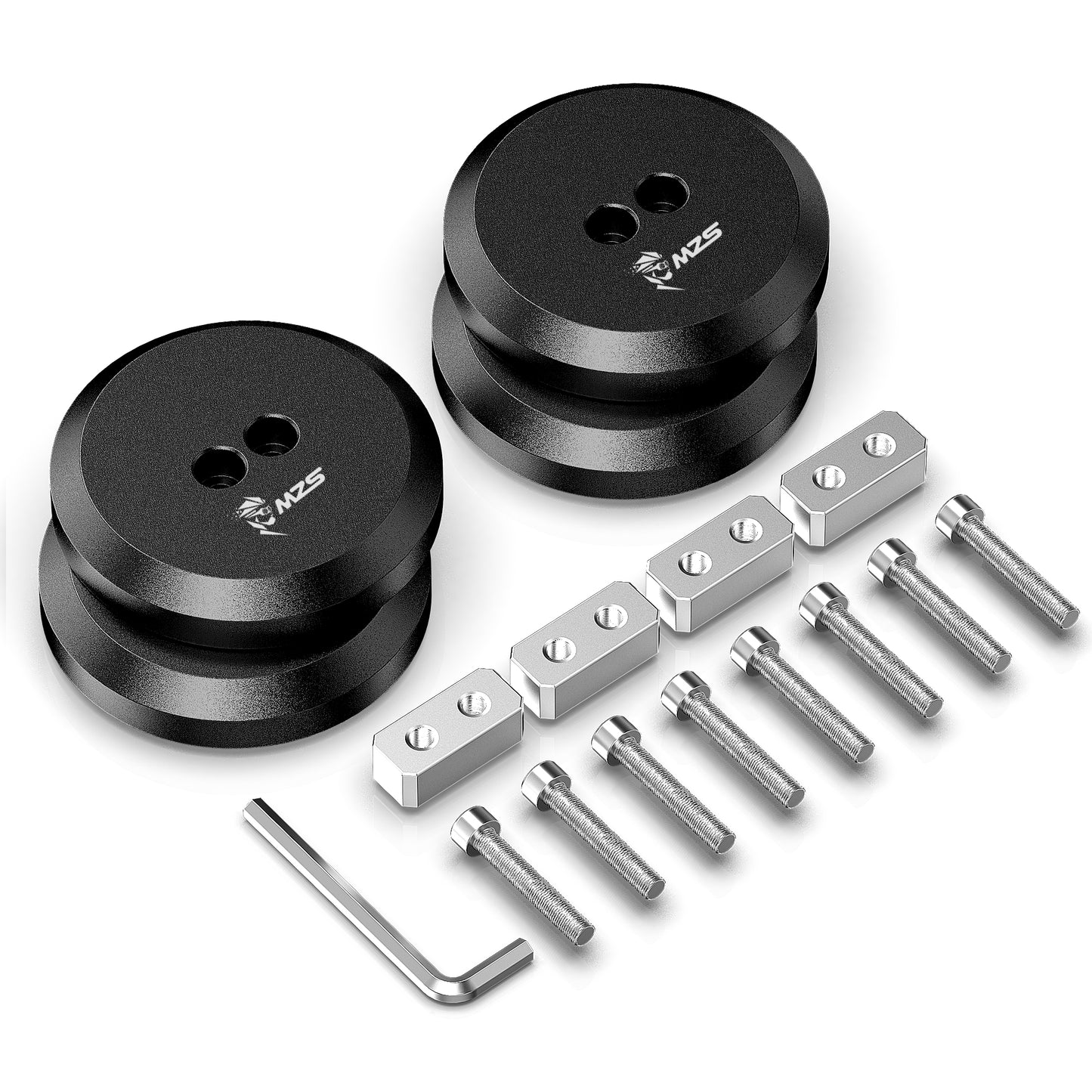 MZS Jack Pad Lifting Pucks Jacking Stands Compatible with Corvette C5 C6 C7 C8 | 964 993 996 997 944 911 Boxster Cayman
