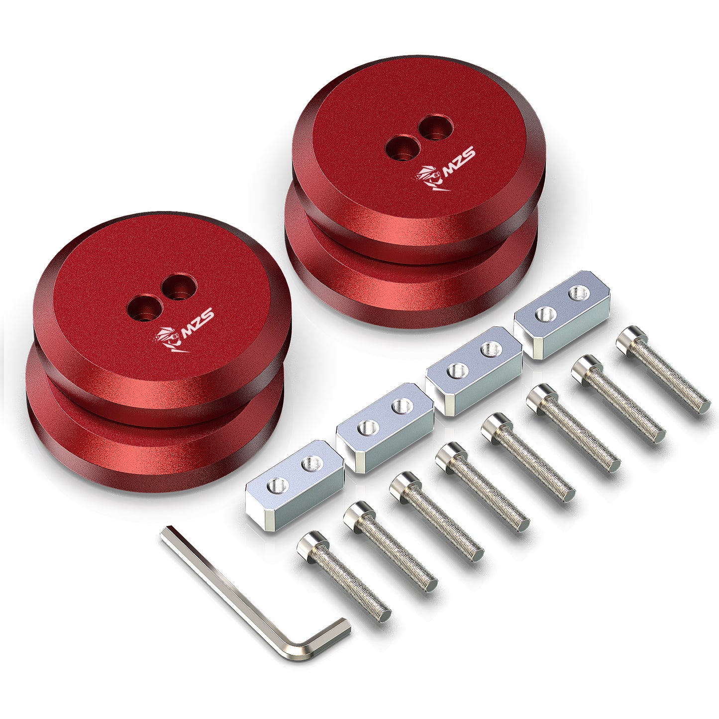 MZS Jack Pad Lifting Pucks Jacking Stands Compatible with Corvette C5 C6 C7 C8 | 964 993 996 997 944 911 Boxster Cayman