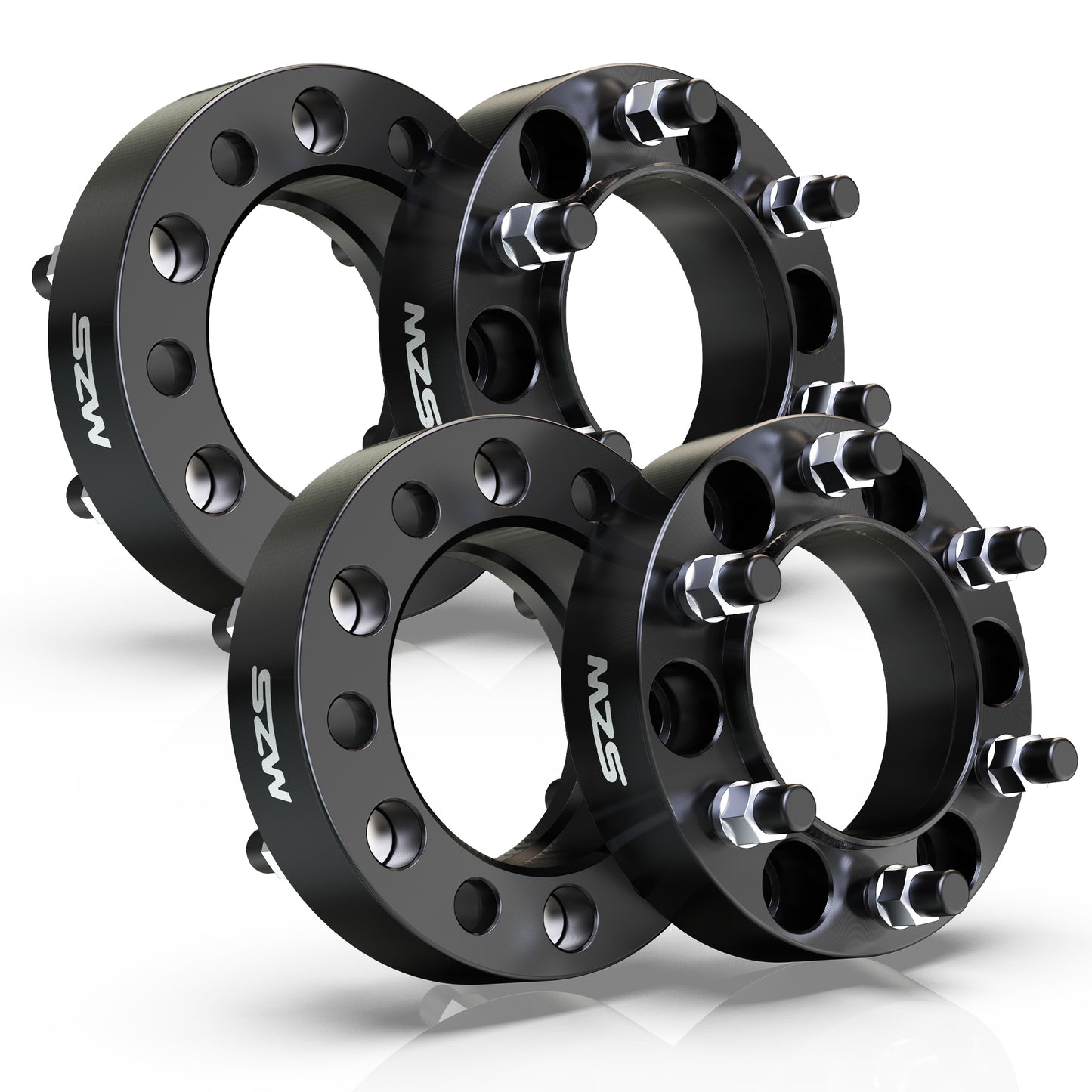 MZS 6x5.5 Wheel Spacers - 6X139.7 - 106mm M12x1.5 Fit for Toyota Tacoma / 4Runner / Tundra / FJ Cruiser