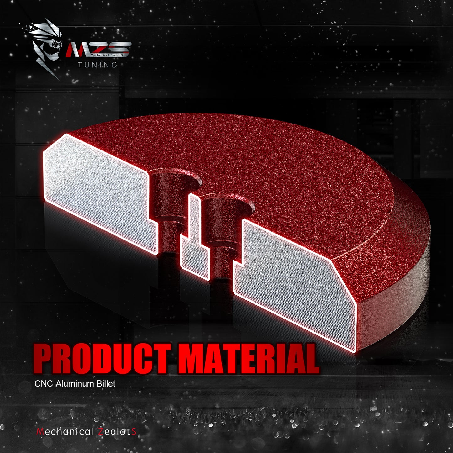 MZS Jack Pad Lifting Pucks Jacking Stands Compatible with Corvette C5 C6 C7 C8 | 964 993 996 997 944 911 Boxster Cayman