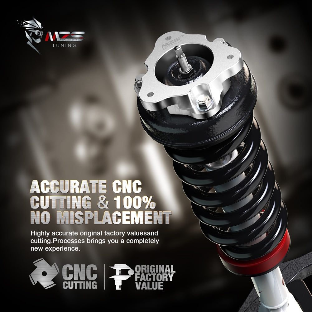 MZS Leveling Kit, Front Lift Strut Spacers Compatible with Silverado Sierra Tahoe Avalanche Suburban Yukon 2WD 4WD