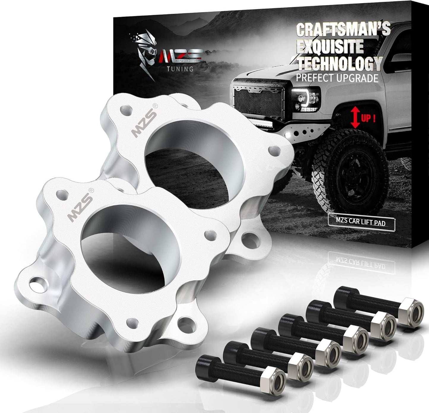 MZS Leveling Kit, 2 inch Front Lift Strut Spacers fit for 2004-2024 F150 2WD 4WD (Not Fit Raptor)