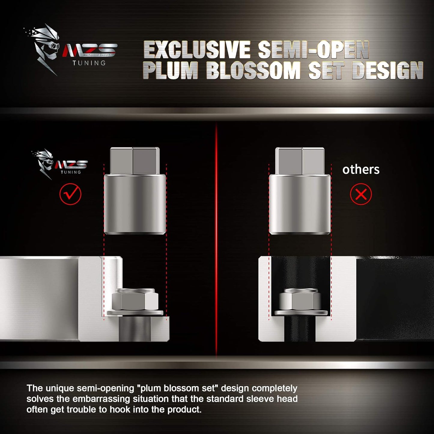 MZS Leveling Kit, 2 inch-3 inch Front Lift Strut Spacers Compatible with Tundra Sequoia 2WD 4WD