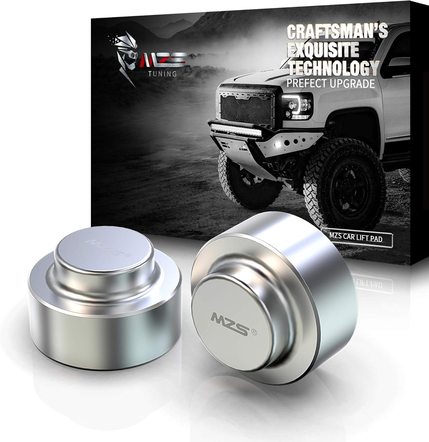 MZS Leveling Kit, Rear Lift Coil Spring Spacers Compatible with Ram 1500 Tahoe Suburban Yukon Avalanche 1500 2WD 4WD