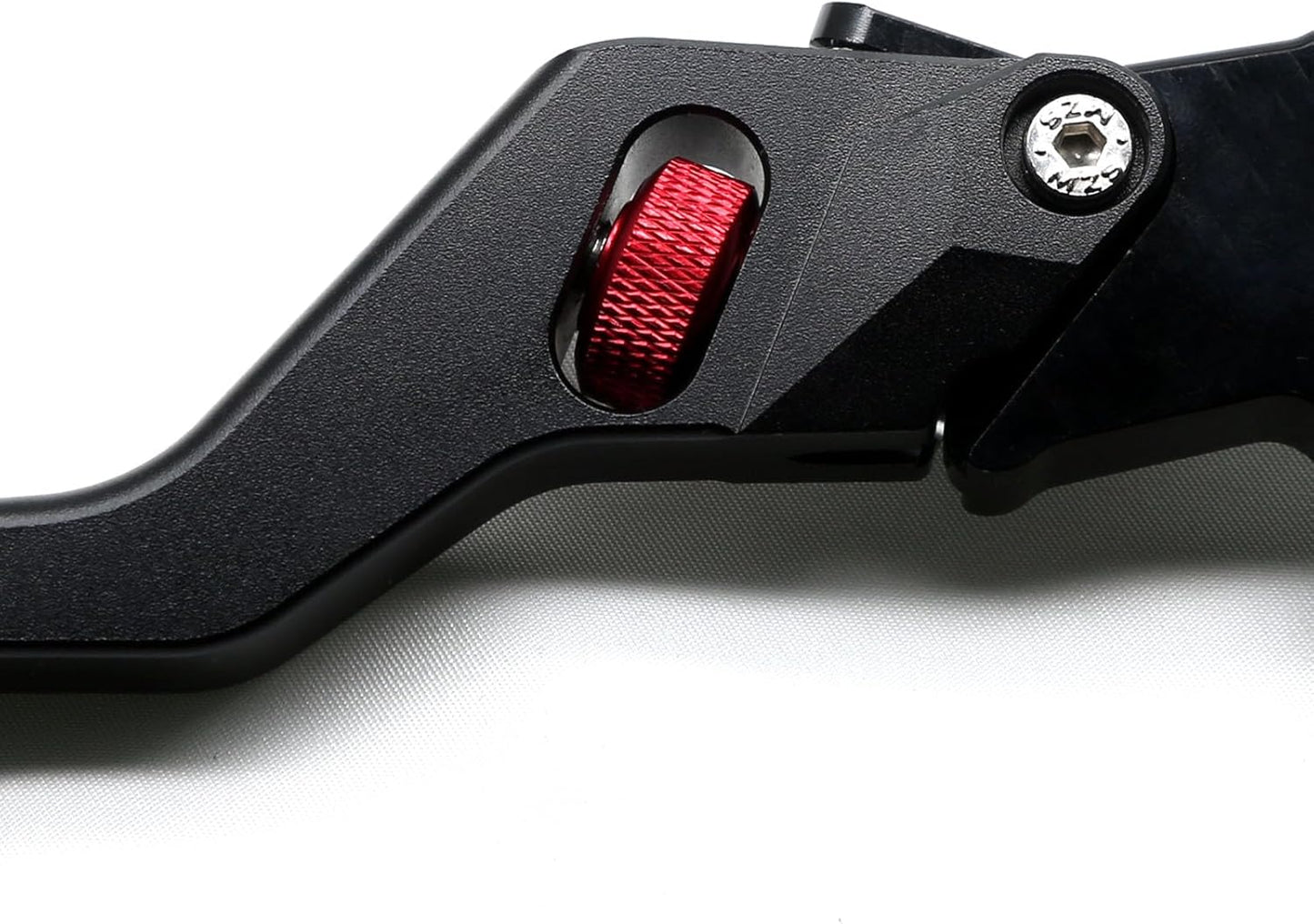 MZS Black Motorcycle Brake Clutch Levers Wheel Roller CNC Adjustable Short Compatible with Kawasaki
