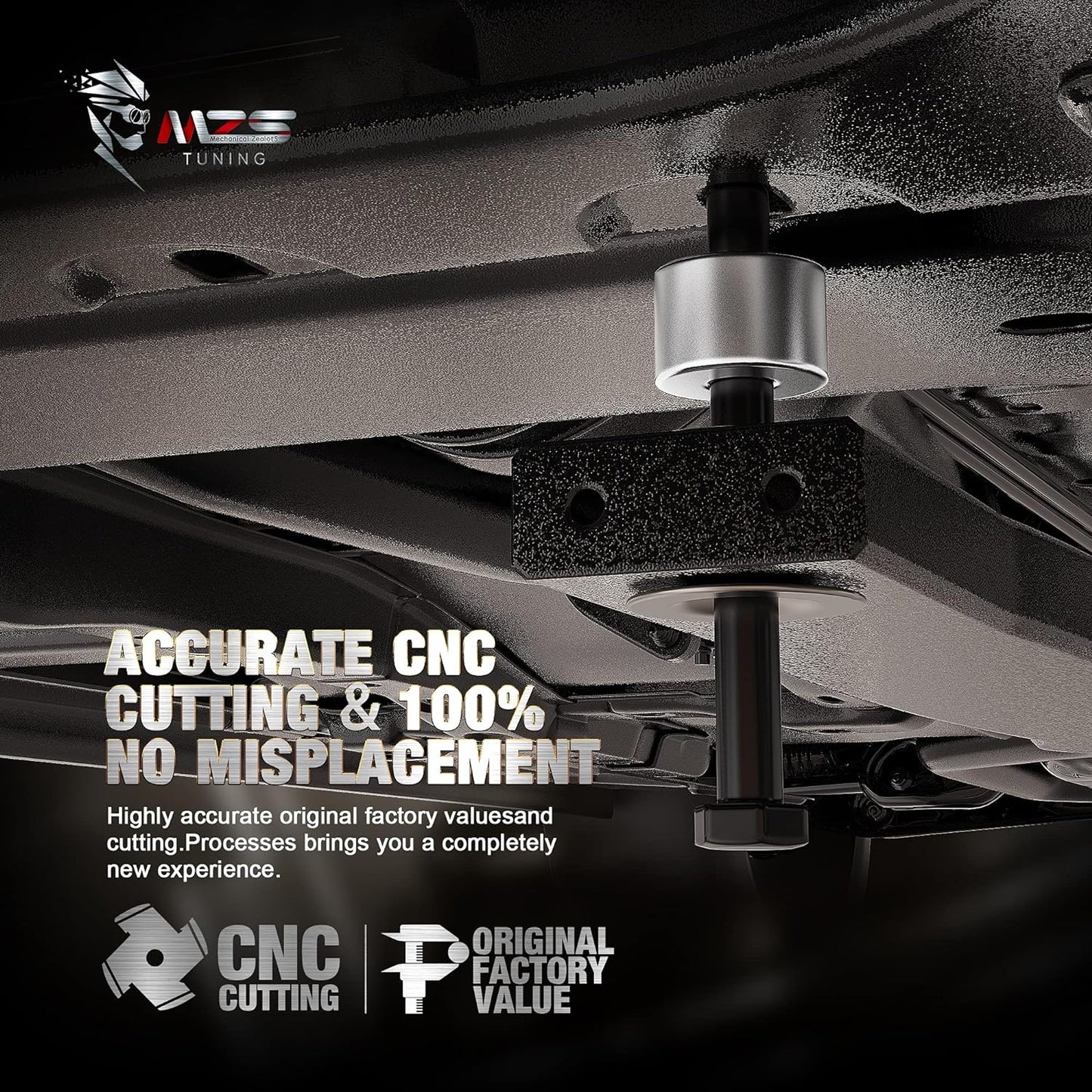 MZS Differential Drop Kit Fit Toyota Tacoma/ 4Runner/ FJ Cruiser 4WD - CNC Machined