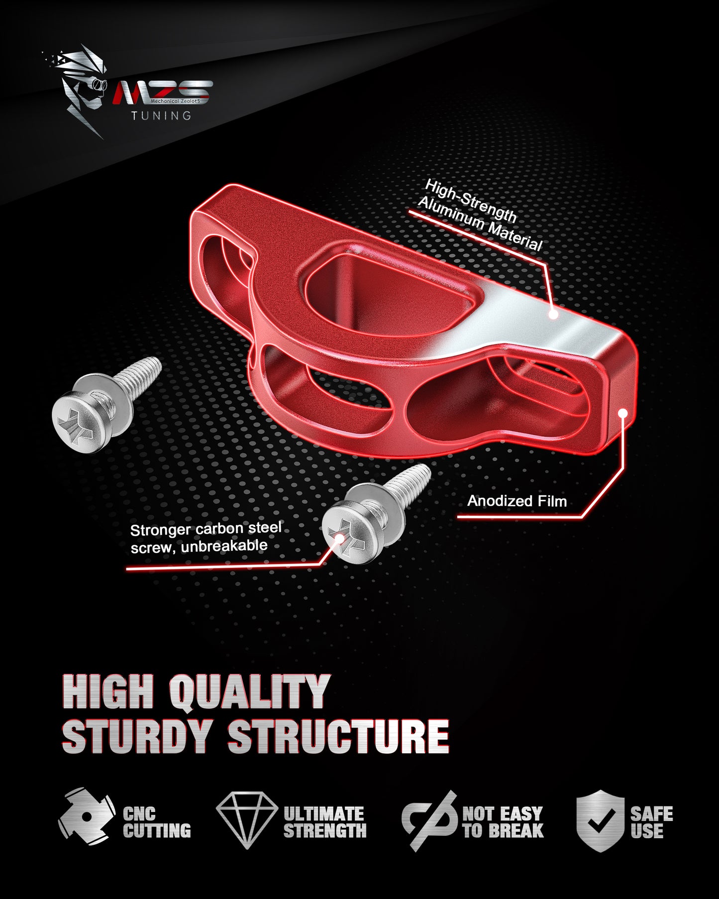 MZS Tie Down Hooks, Truck Bed Anchors Inner Hook Compatible with F150 / F150 Heritage / F150 Lightning, Replace YL3Z-9900064-AAA YL3Z9900064AAA 2PCS