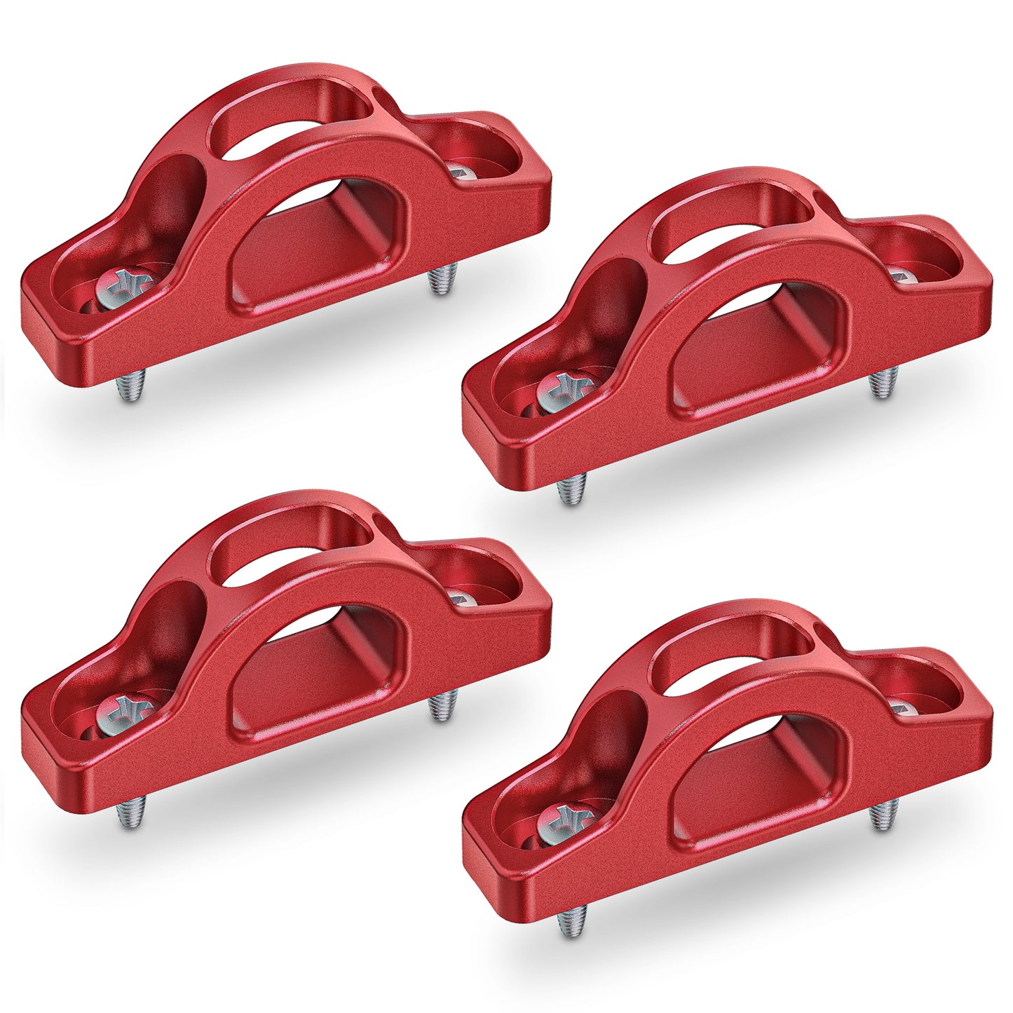 MZS Tie Down Hooks, Truck Bed Anchors Inner Hook Compatible with F150 / F150 Heritage / F150 Lightning, Replace YL3Z-9900064-AAA YL3Z9900064AAA 4PCS