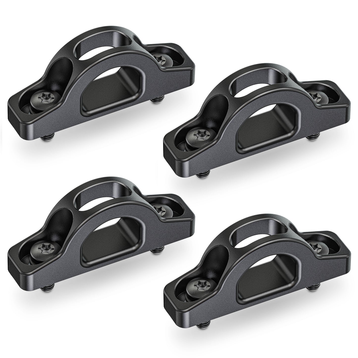 MZS Tie Down Hooks Truck Bed Anchors Inner Hook Compatible with F250 F350 Super Duty, Replace HC3Z-9900064-AA HC3Z9900064AA 4PCS