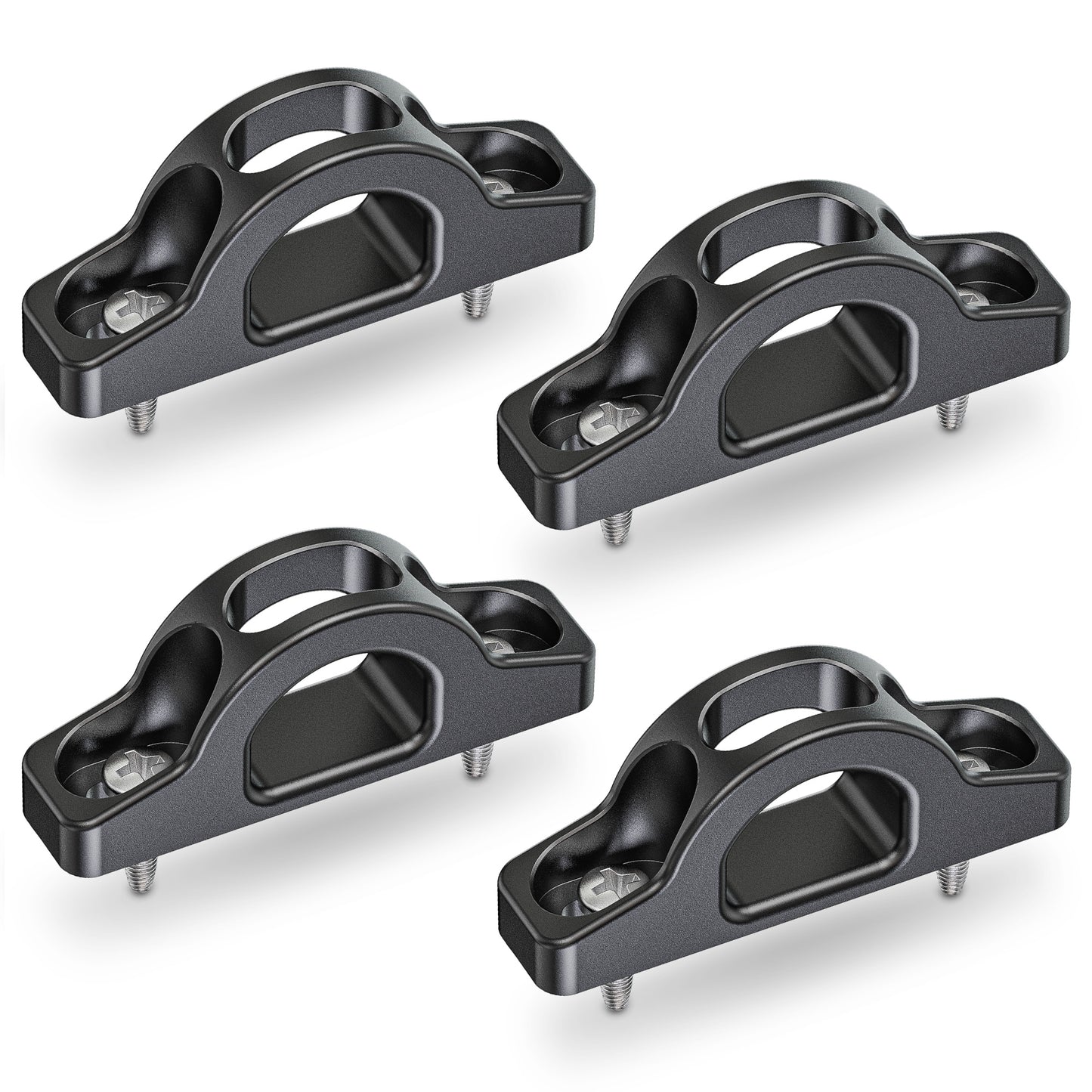 MZS Tie Down Hooks, Truck Bed Anchors Inner Hook Compatible with F150 / F150 Heritage / F150 Lightning, Replace YL3Z-9900064-AAA YL3Z9900064AAA 4PCS