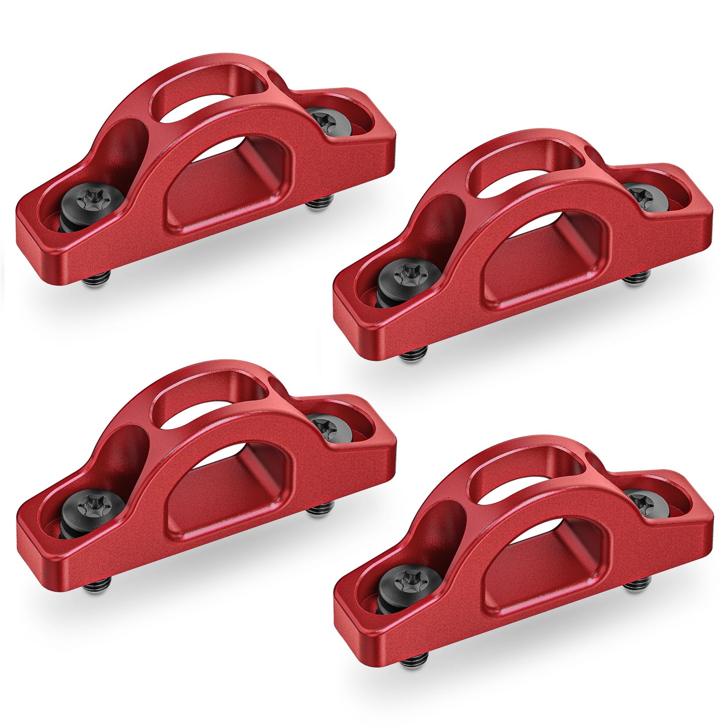 MZS Tie Down Hooks Truck Bed Anchors Inner Hook Compatible with F250 F350 Super Duty, Replace HC3Z-9900064-AA HC3Z9900064AA 4PCS
