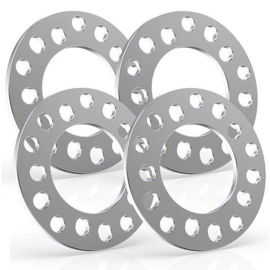 MZS 5x4.5 Wheel Spacers - 5x110 5x112 5x114.3 5x115 - Fit 5lug M12 7/16" Universal