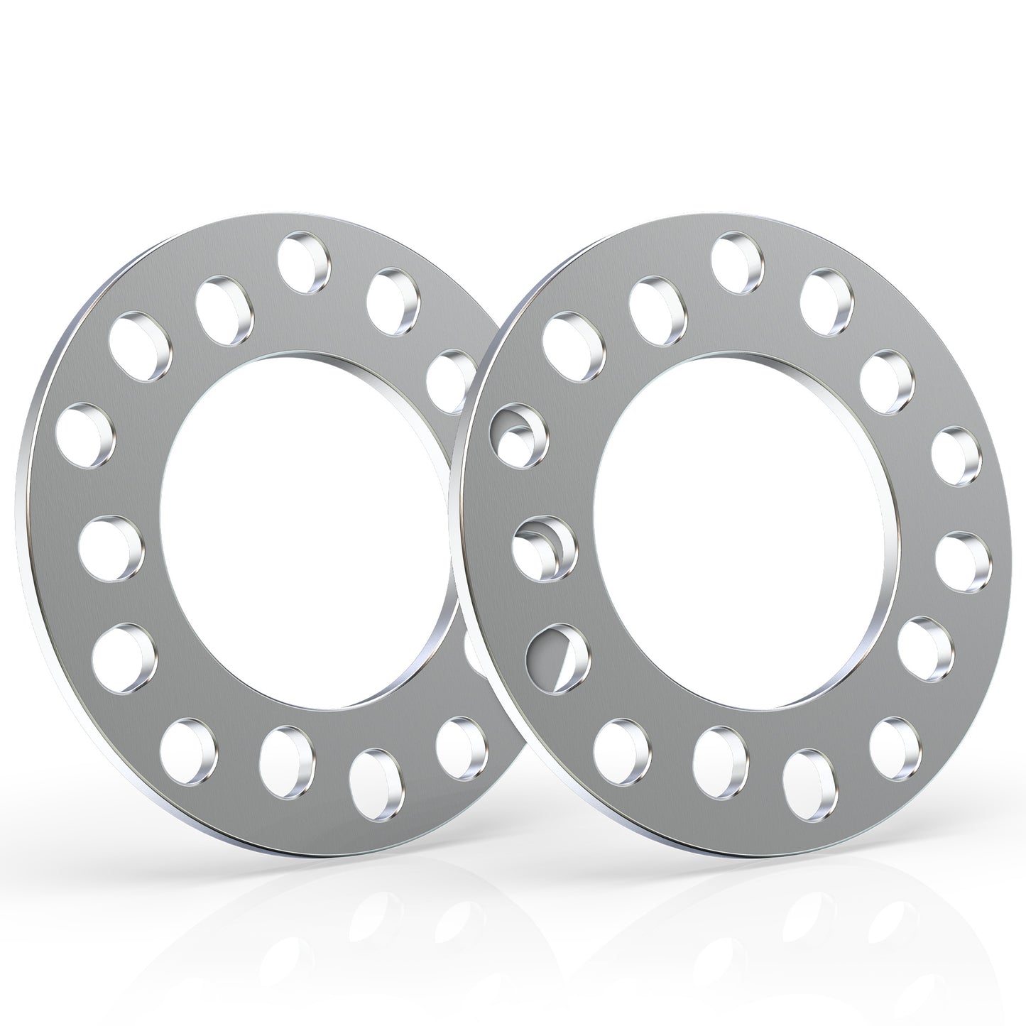 MZS 5x4.5 Wheel Spacers - 5x110 5x112 5x114.3 5x115 - Fit 5lug M12 7/16" Universal