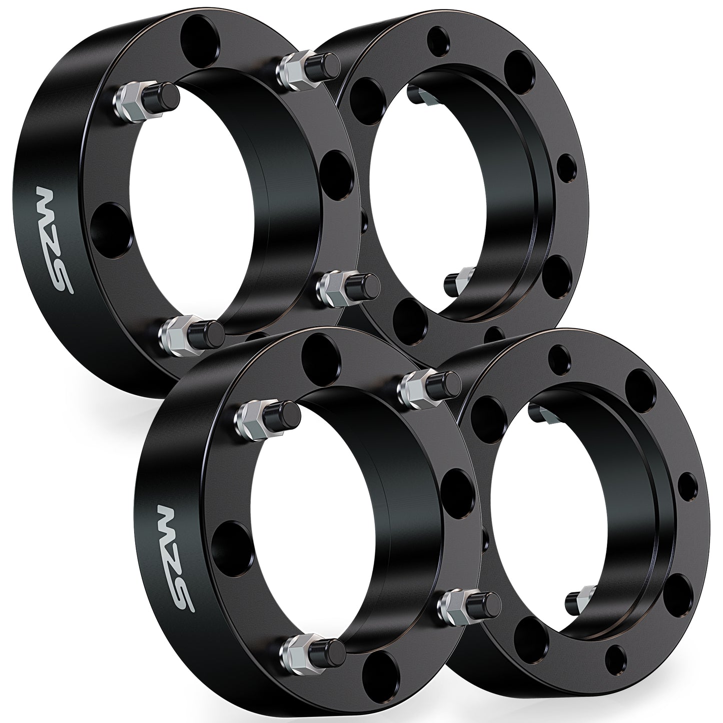 MZS 4x156 Wheel Spacers - 131mm M12×1.5 Fit for 2013+ Ranger, 2014+ RZR XP 1000, 2015+ RZR ATV UTV