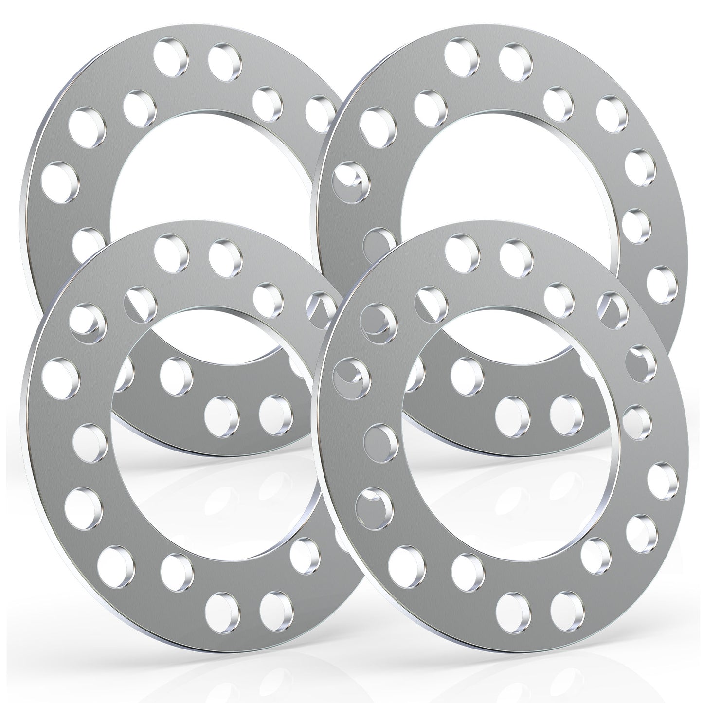 MZS 6x5.5 Wheel Spacers- 6x4.5 6x114.3 6x115 6x135 6x139.7 Fit 6lug 1/2" 7/16" Universal