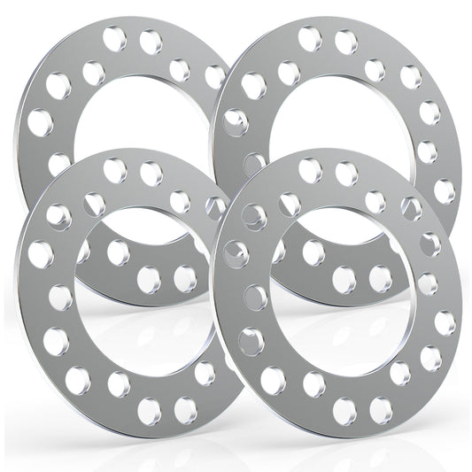 MZS 6x5.5 Wheel Spacers- 6x4.5 6x114.3 6x115 6x135 6x139.7 Fit 6lug 1/2" 7/16" Universal