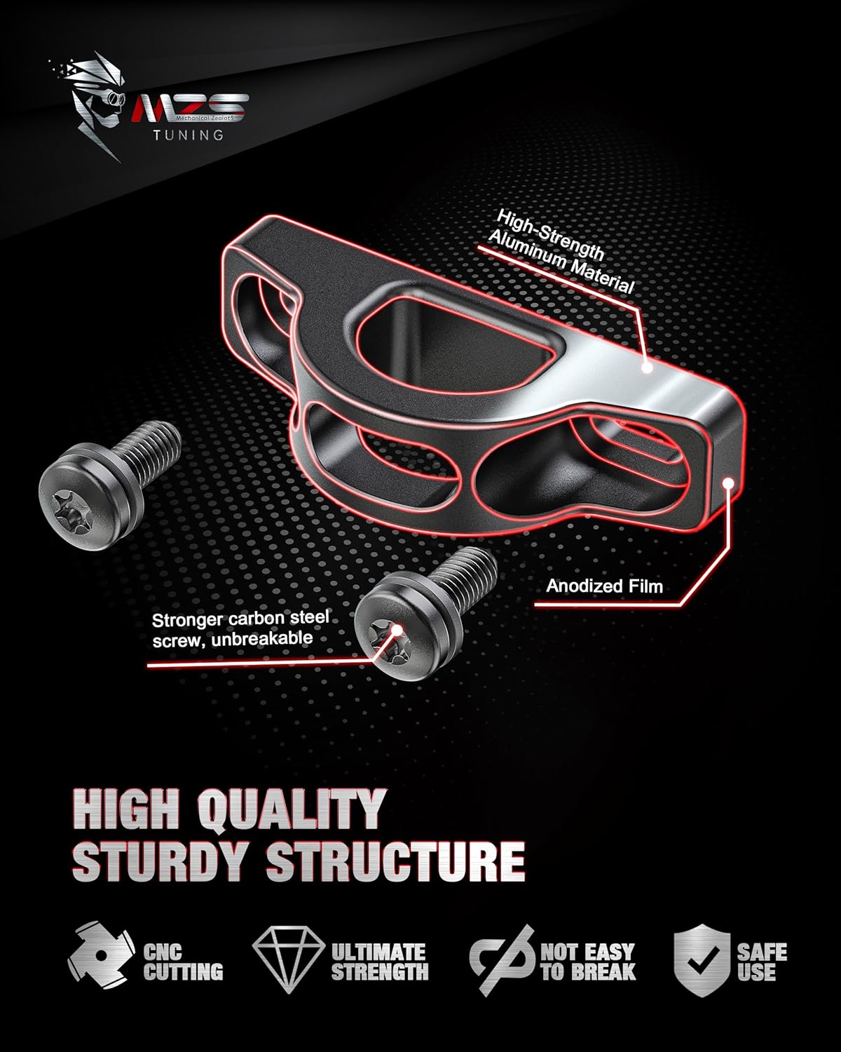 MZS Cargo Tie Down Hooks Truck Bed Anchors Inner Rope Hook Compatible with 2002-2008 Ram 1500 2500 3500/2019-2025 Ram 2500 3500, Replace 55276735AB 68365836AA, Pack of 2