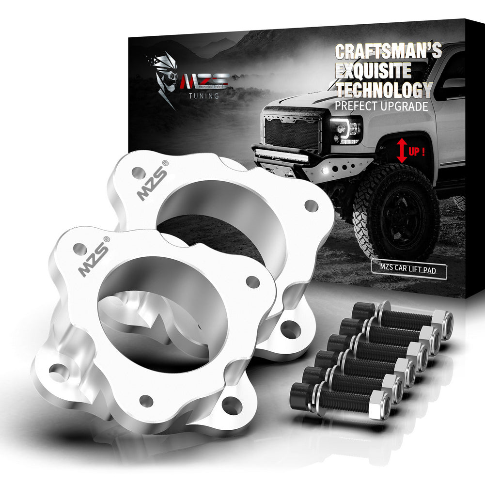 MZS Leveling Kit, Front Lift Strut Spacers Compatible with Silverado Sierra Tahoe Avalanche Suburban Yukon 2WD 4WD