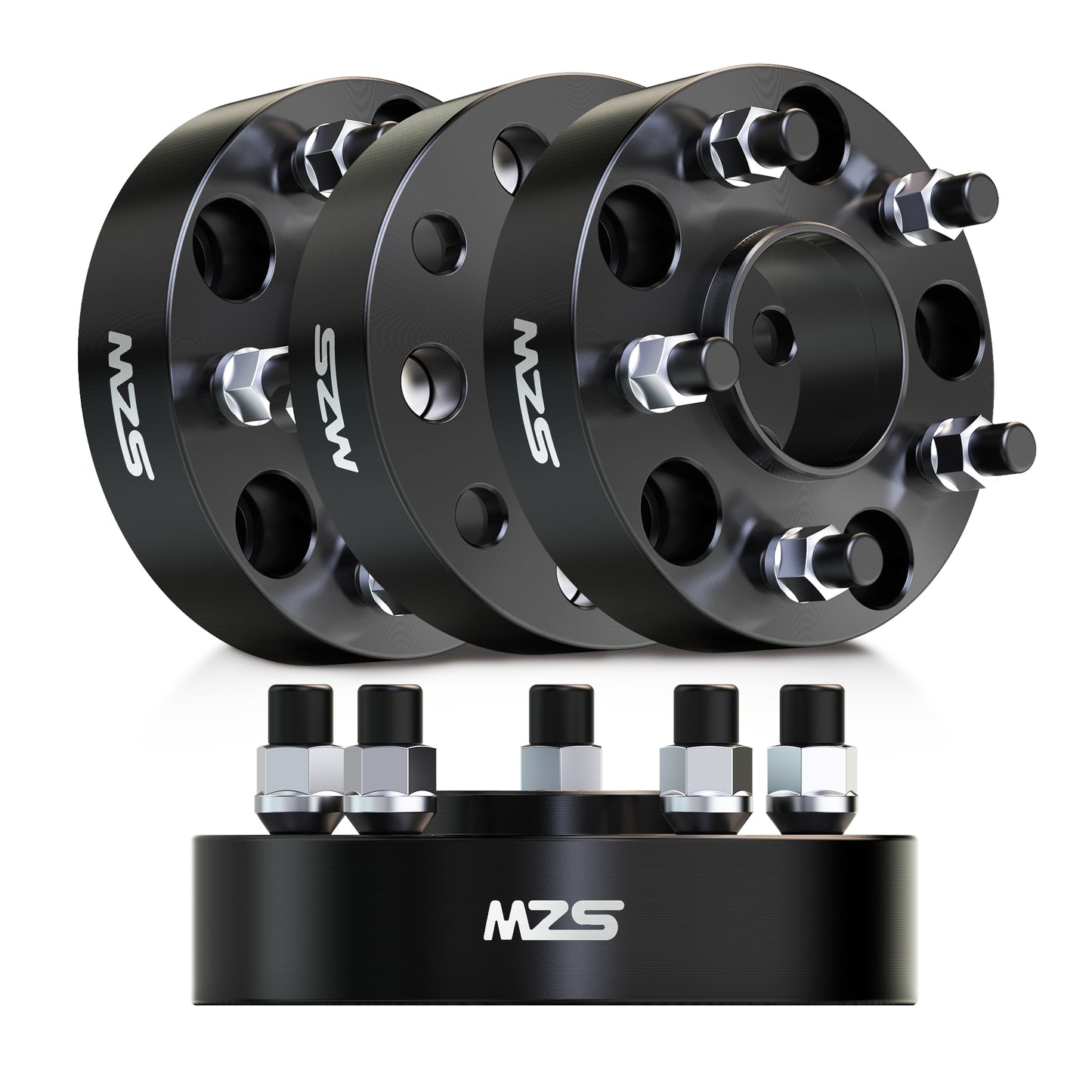 MZS 5x5 Wheel Spacers - 1.5in 5x127mm 71.5mm Fit for Wrangler/Grand Cherokee /Commander XK with 1/2"-20 Studs