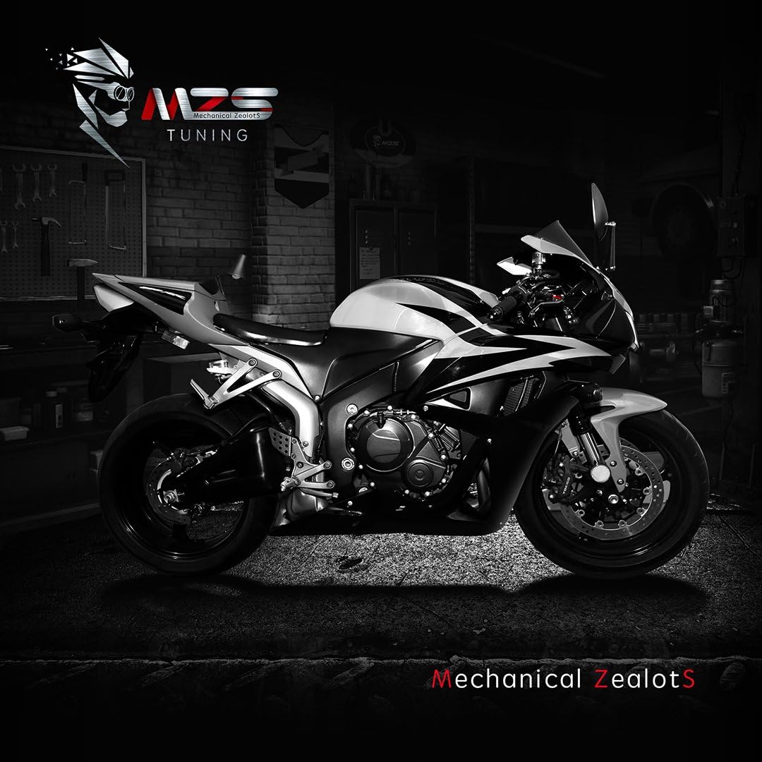 MZS Black Motorcycle Brake Clutch Levers Adjustable Short CNC Compatible with Honda