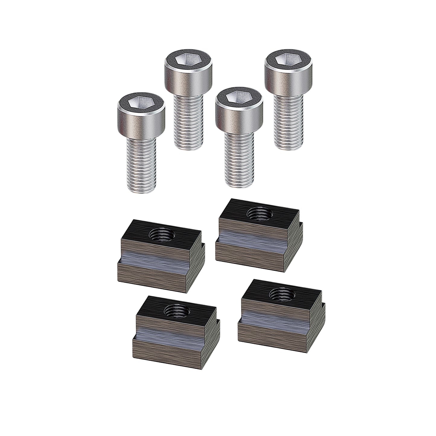 MZS T Slot Nuts and Screws for MZS Truck Bed Tie Down Anchors