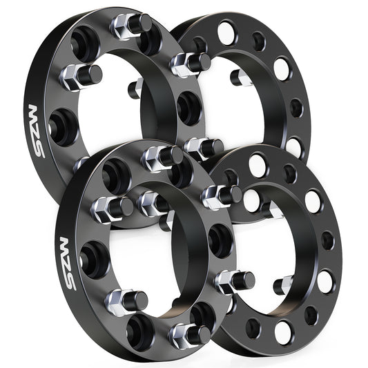 MZS 6x5.5 Wheel Spacers - 6x139.7 108mm M12x1.5 Studs Fit for Tacoma /4Runner /FJ Cruiser/Sequoia/Tundra