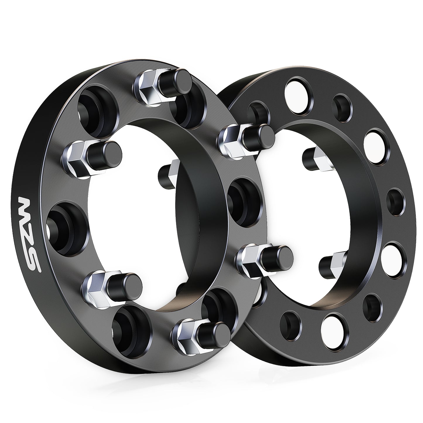 MZS 6x5.5 Wheel Spacers - 6x139.7 108mm M12x1.5 Studs Fit for Tacoma /4Runner /FJ Cruiser/Sequoia/Tundra